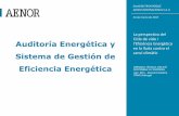 La perspectiva del Cicle de vida i Auditoría Energética y ... · PDF fileTIR Cantabria, Tirme, FCC, J. Canet, Valgra, Retralec) ; ... de inversiones, ahorro anual de un 58% de consumo