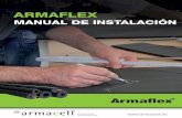 ARMAFLEX - armacell.comFILE/20150126... · Aislamiento de válvulas de filtro con planchas Armaflex ..... 55 Unión en T de una pieza con plancha Armaflex ...