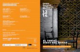CNDM 13 El Torta (25-10-13)-Z · PDF fileel torta cantaor diego del morao guitarra auditorio nacional de mÚsica | sala de cÁmara | viernes 25/10/13 19:30h andalucÍa flamenca prÓximos
