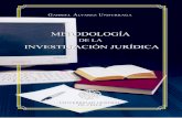 METODOLOGÍA DE LA I J : H N PERSPECTIVA · PDF filede los juristas chilenos las nociones fundamentales de la metodología de la investigación jurídica. En consecuencia, lo que este