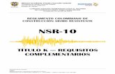NSR-10 - IDRDidrd.gov.co/sitio/idrd/sites/default/files/imagenes/11titulo-k-nsr... · Asociación Colombiana de Ingeniería Sísmica Carrera 20 N° 84-14 Oficina 502 • Bogotá,