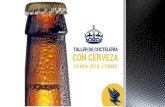 CURSO DE PREPARACION DE CERVEZAS - …emcebar.s3.amazonaws.com/pdfs/Bares-Coctelería-Mixología/Talleres... · podríamos decir que las cervezas de fermentación alta se sirven en