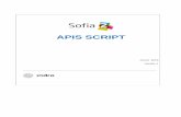 APIs Reglas Script (Pdf) - sofia2.comsofia2.com/docs/SOFIA2-APIs Script.pdf · APIS Scripts Página 4/26 2 INTRODUCCIÓN 2.1 Requisitos Antes de seguir esta guía se recomienda leer