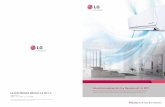 Acondicionadores de Aire Residencial LG  · PDF fileCambio de nombre de la compañía a LG Electronics produciendo compresores Scroll
