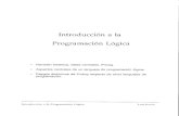 Introducción a la Programación Lógica - · PDF fileIntroducción a la Programación Lógica o Revisión histórica, ideas centrales, Prolog. o Aspectos centrales de un lenguaje