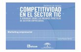 Marketing empresarial - · PDF fileCompetitividad en el sector TIC | II Jornadas sobre las Mejores Prácticas de Gestión Empresarial 3 Reglas para el Marketing del SXXI 1- Segmentar