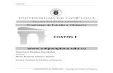 COSTOS I -   · PDF fileCOSTOS INDIRECTOS DE FABRICACION 3.3.1. Generalidades 3.3.2. Asignación de los costos indirectos de fabricación al producto 3.3.3.