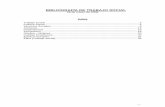 BIBLIOGRAFÍA DE TRABAJO SOCIAL -   · PDF filetraductores capítulo IV, Zoraya Cohen Herrera de Dirani, Trudi Götz. PUBLICACIÓN Bogotá (Colombia) : Antropos , 2005