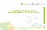 CATALOGO DE FORMAS LEGALES - facturalegal · PDF filefactura rayada - modelo 1 factura control no. cantidad concepto o descripciÓn precio unitario bs. sub-total bs. total a pagar