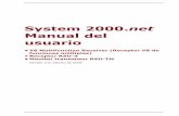 System 2000.net v.3.0 Manual del · PDF fileImpreso en Canadá en papel never tear Xerox® resistente al agua ... Manipulación de los conectores con aro de retención . . 20 ... al