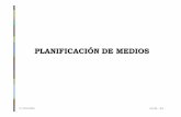 PLANIFICACIÓNDE MEDIOS - Liccom · PDF fileEstructura de la agencia (o central) de medios Departamento de planificación Elabora el plan de medios, es decir, un documento o registro