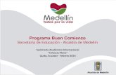 Programa Buen Comienzo -  · PDF fileColombiano de Bienestar Familiar. ... Entorno Familiar Entorno Familiar Entorno Familiar, ...