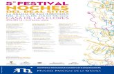 5º Festival NOCHES - Inicio · PDF filepara violonchelo, contrabajo y piano A. SCRIABIN: Estudios Op.2 nº 1, Op.8 ... C. DEBUSSY: 12 Preludios C. FRANCK: Sonata para violín y piano