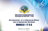 El · PDF fileEl Instituto Tecnológico de Soledad Atlántico, ITSA es un Establecimiento Público de Educación Superior del Orden Departamental, creado mediante