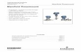 Diciembre 2011 Manifold Rosemount - · PDF filemanifold Rosemount 306 para su uso con transmisores de presión absoluta y manométrica en línea. ... (según el código de tuberías