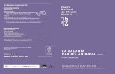 UNIVERSO BARROCO - cndm.mcu.es · PDF fileObras de A. Scarlatti, N. Porpora y G.F. Haendel ... La pieza que da título a los dos trabajos, ... Zarabanda del catálogo