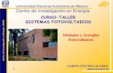 Universidad Nacional Autónoma de México Centro de ...proyectodeenergiarenovable.com/Descargas/Manuales/Curso... · 1  Universidad Nacional Autónoma de México