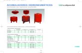 ACUMULADORES HIDRONEUMÁTICOS - · PDF fileAcumulador galvanizado sin membrana Características técnicas y dimensiones Galvanizados sin membrana ACUMULADORES HIDRONEUMÁTICOS 285