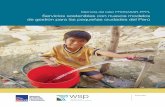 *memoria del taller OK - wsp.org · PDF filePrograma de Agua y Saneamiento, ... sierra y selva), ... HYTSA-ECSA: “Estudio sectorial de los servicios de agua y saneamiento en pequeñas
