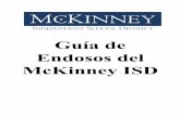 Guía de Endosos del McKinney · PDF fileESL, en inglés) obtener un puntaje del Nivel Avanzado Alto en el TELPASUn puntaje de “3” o más alto en el Examen de Colocación Avanzada