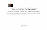 Universidad de La Pampa Facultad de Agronomía · PDF file• Gastos en los costos operativos de la maquinaria. • Amortización de la maquinaria. ... Se da mayor importancia a la