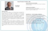Jorge Ocampo Candiani, MD. - cilad. · PDF fileEl Dr. Julián Coniejo Mir,es miembro de la Junta Directiva del CILAD, y ... de “Respuestas rápidas para Virus Emergentes”. ...