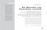 El diseño en función social - Biblioteca Digitalbdigital.uncu.edu.ar/objetos_digitales/1235/castroHuellas5.pdf · de diseño para información dentro del ámbito académi-co. Es