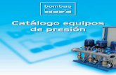 Catálogo Grupos de Presión - Bombas · PDF fileAplicaciones Los grupos de presión son equipos diseñados para suministrar ... 3 Consumo de agua ... techo de la planta más elevada