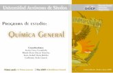 Bachillerato General - dgep.uas.edu.mxdgep.uas.edu.mx/programas2009/semestre_1/PG_106_quimica_gener… · BACHILLERATO GENERAL Programa de la asignatura QUÍMICA GENERAL Clave: 106