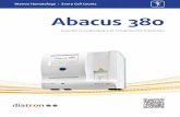 Abacus 380 - s3-eu-west-1. · PDF fileAbacus 380 Analyzer Overview Key Features and Benefits • Resultados de excelente precisión y exactitud · Contrastada tecnología de medición