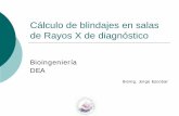 Cálculo de blindajes en salas de Rayos X de diagnósticodea.unsj.edu.ar/ihospitalarias/Blindajes_salas_RayosX.pdf · Introducción {El propósito de los blindajes en radioprotección