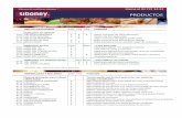 TARIFA siboney 2015 - Empresa alimetaria especializada en ... · PDF fileAplicación en frío ... Mermelada de fresa con textura mas cremosa y mayor acidez Mermelada con todo el sabor