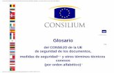 v. 09916.08.es Glosario - Carris's Weblog · PDF fileGlosario del CONSEJO de la UE de seguridad de los documentos, medidas de seguridad y otros términos técnicos conexos (por orden