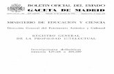 GACETA DE MADRID - boe.es · PDF filecía Lecha (Clark Carrados. seudJ, del texto y Miguel García Gíménez (Miguel GarciaJ, del dibujo de la. cubierta. Bar