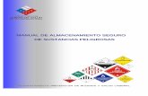 MANUAL DE ALMACENAMIENTO SEGURO DE …miros.cl/wp-content/uploads/2015/03/Manual-de... ·  · 2016-07-17manual de almacenamiento seguro de sustancias peligrosas subdepartamento prevenciÓn