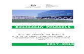 Educación Primaria - ehu.eus dulo5+EP_2017... · PDF fileTrabajos a entregar ... Normas para la realización de los trabajos escritos - Para el formato se seguirá la plantilla de