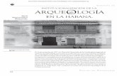 G ABINETE DE - Sitio de la arqueología antillanacubaarqueologica.org/document/boletin1-1-03.pdf · La Institución, estratégicamente ubicada frente a la torre del homenaje del Castillo