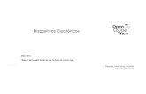 Dispositivos Electrónicos - OCW Universidad de Málaga · PDF file• Analizar circuitos resistivos en DC de pequeña complejidad planteando el conjunto ... • Nilsson J.W. & Riedel