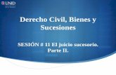 Derecho Civil, Bienes y Sucesionesmoodle2.unid.edu.mx/dts_cursos_mdl/lic/DYCJ/DCBS/S11/DCBS11_Vi… · •Al respecto agrega Rojina Villegas (2008) que el interventor de la herencia