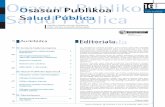 Osasun Publikoa 16 Salud Pública - · PDF fileEHAEko Epidemiologi Aldizkaria http: // ... Echovirus isolamenduarekin. Bi eskualde-ospitaleetako pediatrek nominalki jakinarazi zituzten