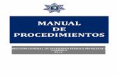 MANUAL DE PROCEDIMIENTOS - caborcasonora.gob.mxcaborcasonora.gob.mx/transparencia/2_Estructura_Organica/manuales... · El objetivo principal de este Manual de Procedimientos es describir