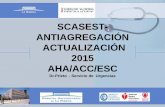 SCASEST- ANTIAGREGACIÓN ACTUALIZACIÓN 2015  · PDF fileSCASEST-ANTIAGREGACIÓN ACTUALIZACIÓN 2015 AHA/ACC/ESC Dr.Prieto . Servicio de Urgencias