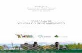 PROGRAMA DE VEHÍCULOS CONTAMINANTESmartha.org.mx/una-politica.../2013/09/16-Vehiculos-Contaminantes.pdf · que vehicular”; Estrategia 5. ... centros, talleres , industrias, ...