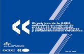 OCDE - GrupodeInvestigacionContable · PDF fileFe de erratas a las publicaciones de la OCDE acces ... y Empresas Multinacionales" (1979). El Comité de ... del análisis de comparabilidad