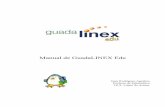 Manual de GuadaLINEX Edu - ftp.cica.es · PDF fileGeneralmente este tipo de software es de pago, ... en Linux existe principalmente un servidor del entorno gráfico y hay varios gestores
