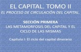 EL PROCESO DE CIRCULACIÓN DEL CAPITAL. - Crítica de la ... · PDF filelas metamorfosis del capital y el ciclo de las mismas el capital. tomo ii ... su tarea es la de transformarse