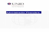 Administración Financiera - moodle2.unid.edu.mxmoodle2.unid.edu.mx/dts_cursos_mdl/lic/AE/AF/S02/AF02_Lectura.pdf · empresa y la gerencia general de la compañía. ... Financiera