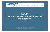 LAP SISTEMA PUESTA A TIERRA [Modo de compatibilidad]latinamericanpower.com/assets/lap_sistema_puesta_a_tierra.pdf · ¿quÉ es un sistema puesta a tierra? es un conjunto de elementos