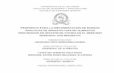 Manual de Buenas Prácticas de Manufactura - core.ac.uk · PDF fileuniversidad de el salvador facultad de ingenieria y arquitectura escuela de ingenieria quimica propuesta para la