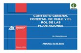 CONTEXTO GENERAL FORESTAL DE CHILE Y EL ROL …theforestsdialogue.org/sites/default/files/presentacion... · trigo en la zona de Malleco (granero de Chile 1850-1900) se reducía a